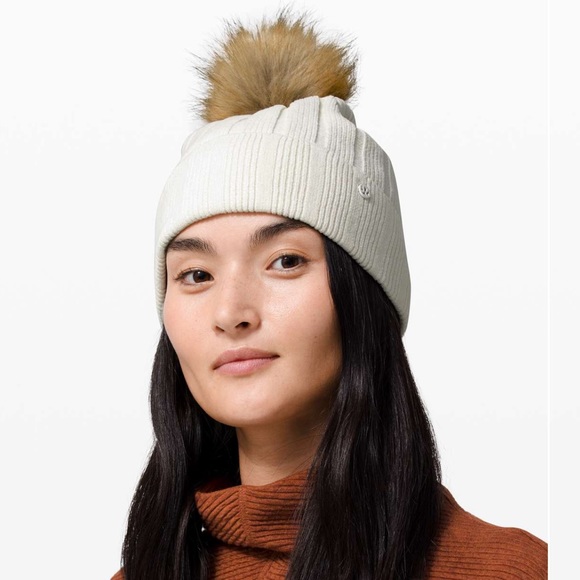 lululemon athletica Accessories - NWT LULULEMON POM PERFECTION BEANIE
